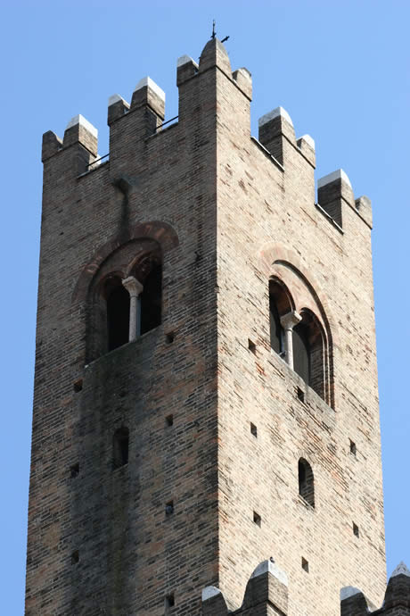 An old tower in rimini photo